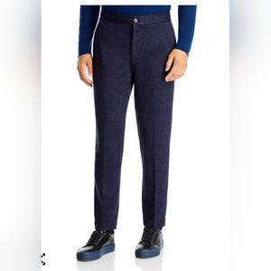 Theory  Men Mayer Drawstring Melange Jersey Knit Pants